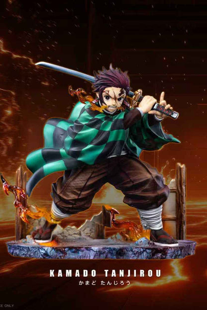 Demon Slayer: Kimetsu no Yaiba Zhen Yi Studio Kamado Tanjiro Resin Statue