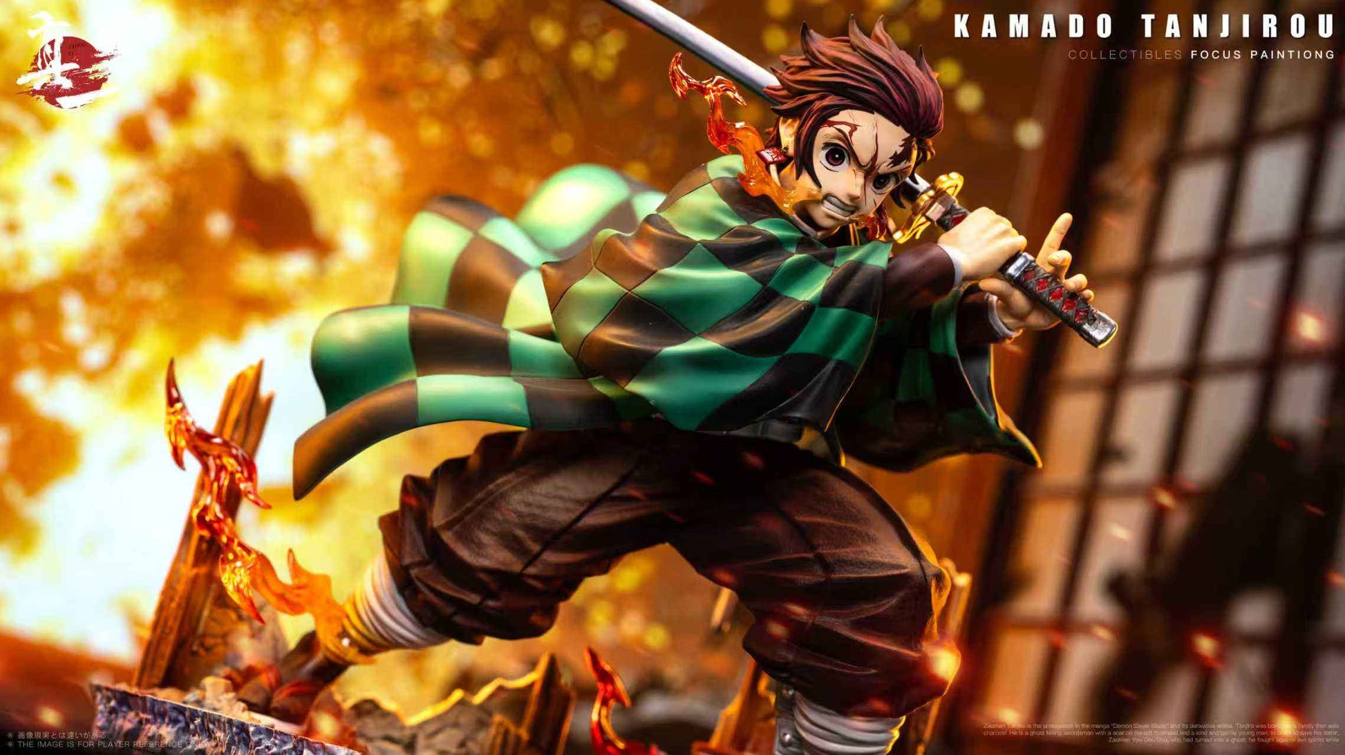 Demon Slayer: Kimetsu no Yaiba Zhen Yi Studio Kamado Tanjiro Resin Statue