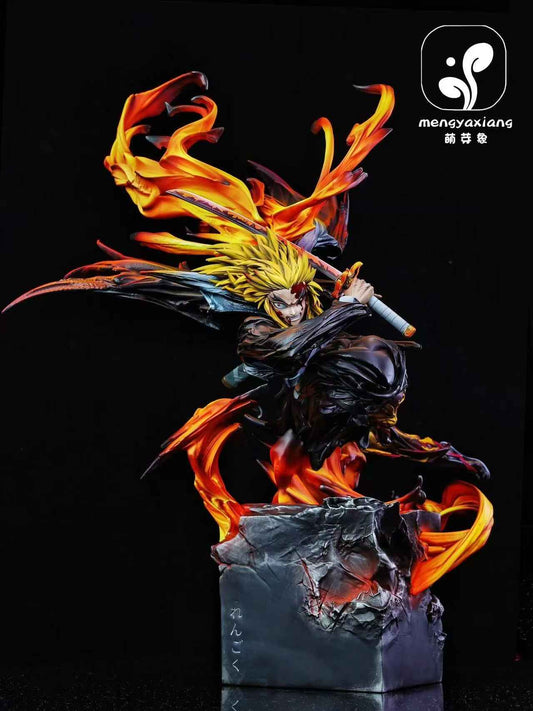 Demon Slayer Meng Ya Xiang Studio Kyojuro Rengoku Resin Statue