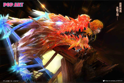 Demon Slayer Pop Art Studio Zenitsu Agatsuma Resin Statue