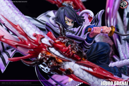 Demon Slayer: Kimetsu No Yaiba DDS Studio Nine Pillars Obanai Iguro Resin Statue