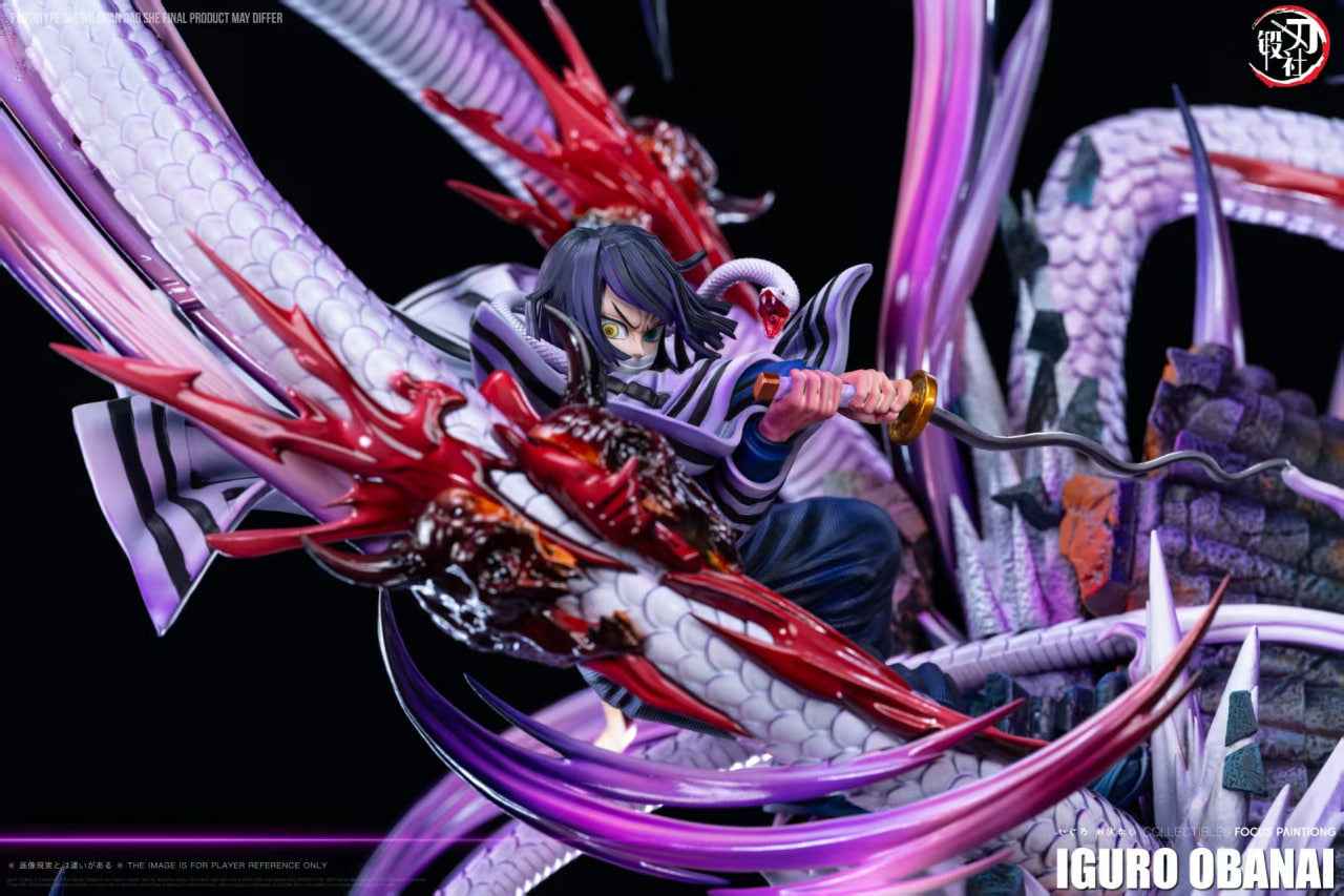 Demon Slayer: Kimetsu No Yaiba DDS Studio Nine Pillars Obanai Iguro Resin Statue