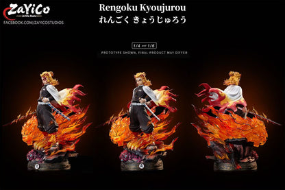 Demon Slayer: Kimetsu No Yaiba Zayico Studio Kyojuro Rengoku Resin Statue