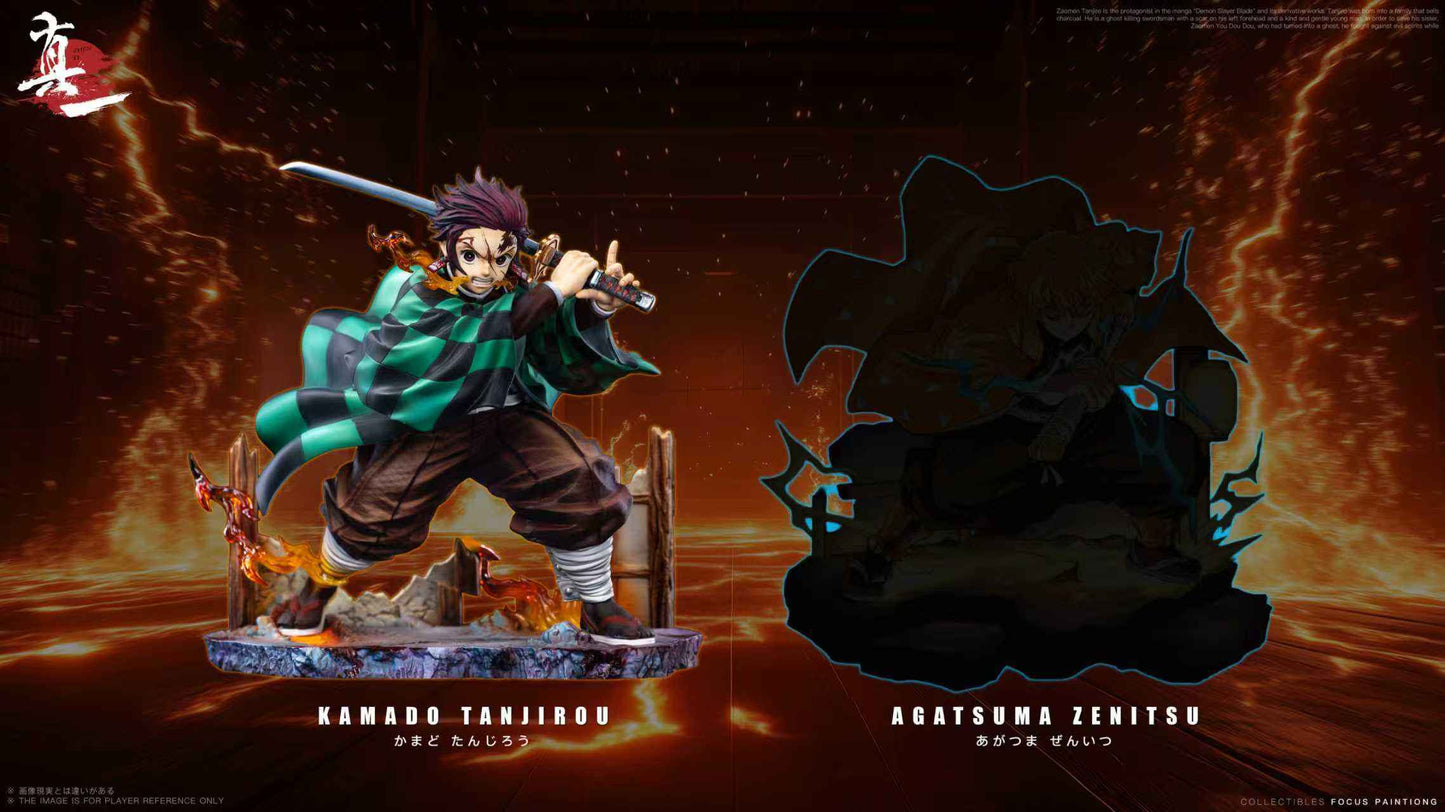 Demon Slayer: Kimetsu no Yaiba Zhen Yi Studio Kamado Tanjiro Resin Statue