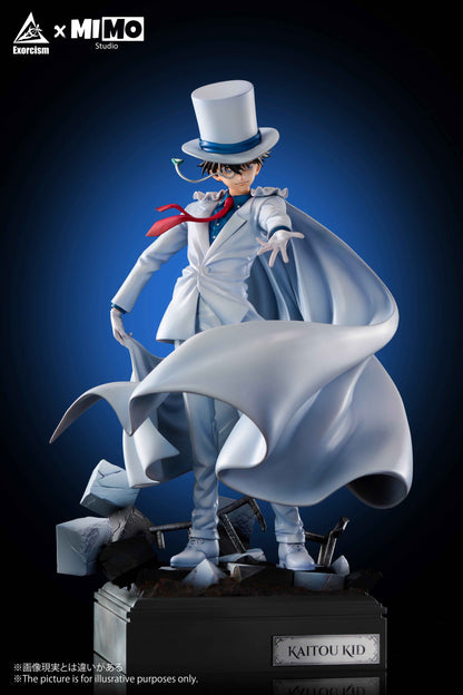Detective Conan Exorcism & MIMO Studio Kaito Kuroba Kid Resin Statue