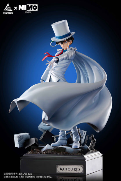 Detective Conan Exorcism & MIMO Studio Kaito Kuroba Kid Resin Statue