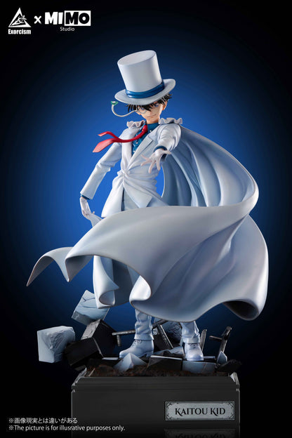Detective Conan Exorcism & MIMO Studio Kaito Kuroba Kid Resin Statue