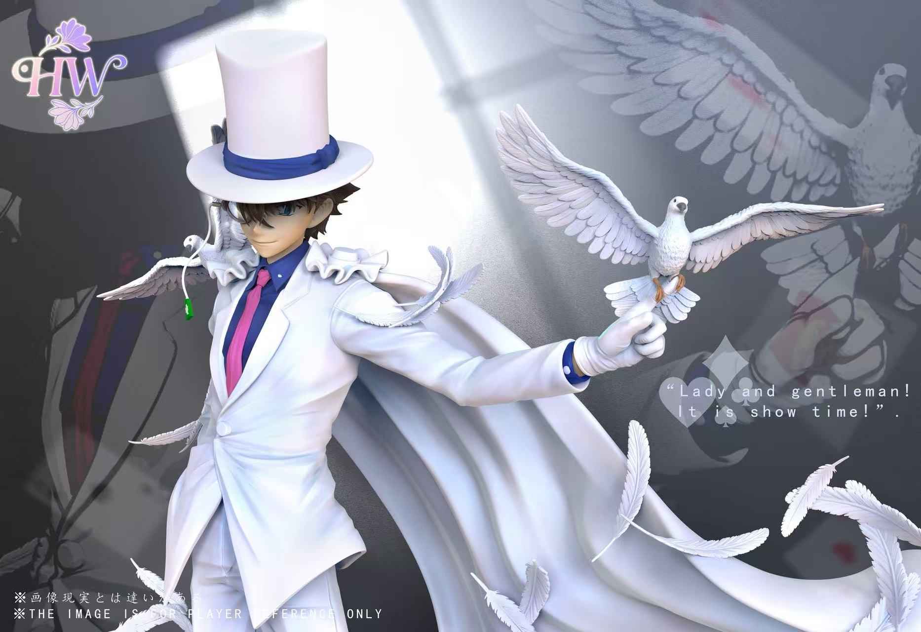 Detective Conan HW Studio Kaito Kuroba Kid Resin Statue