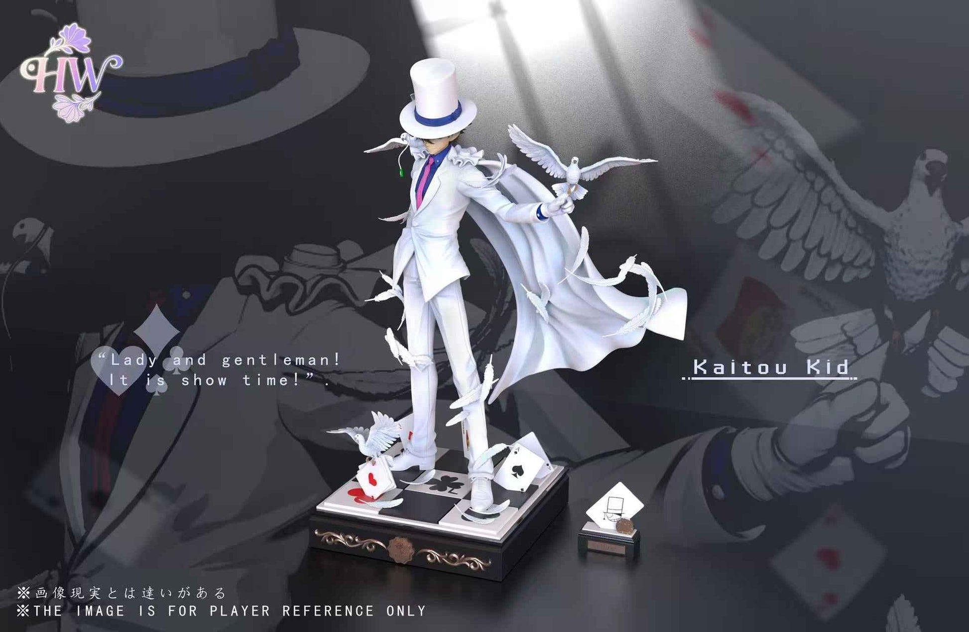 Detective Conan HW Studio Kaito Kuroba Kid Resin Statue