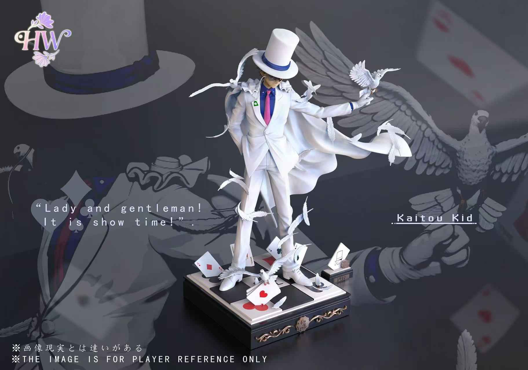 Detective Conan HW Studio Kaito Kuroba Kid Resin Statue