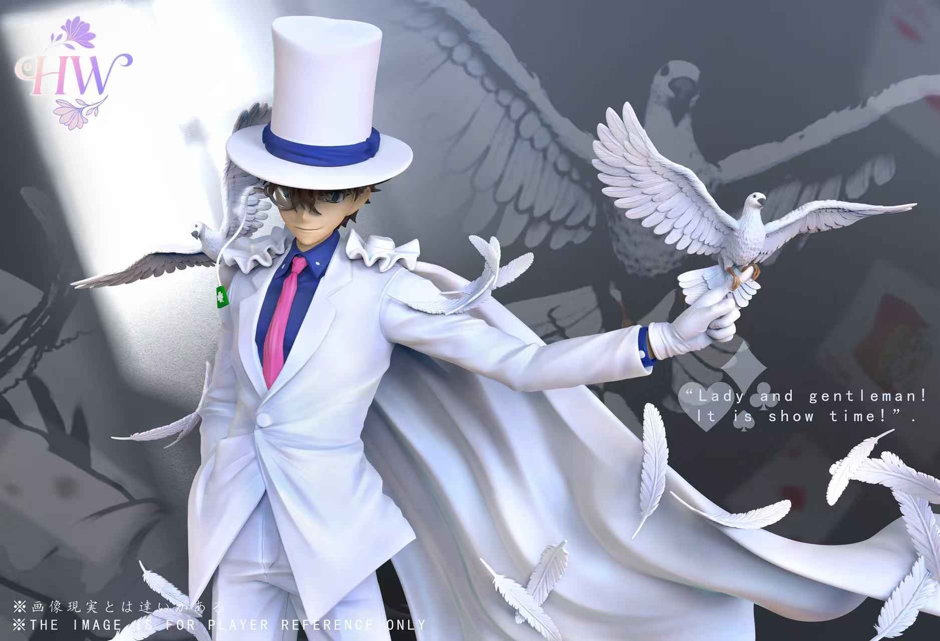 Detective Conan HW Studio Kaito Kuroba Kid Resin Statue