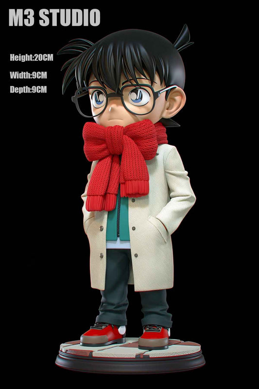 Detective Conan M3 Studio Conan Edogawa Q-Version Resin Statue