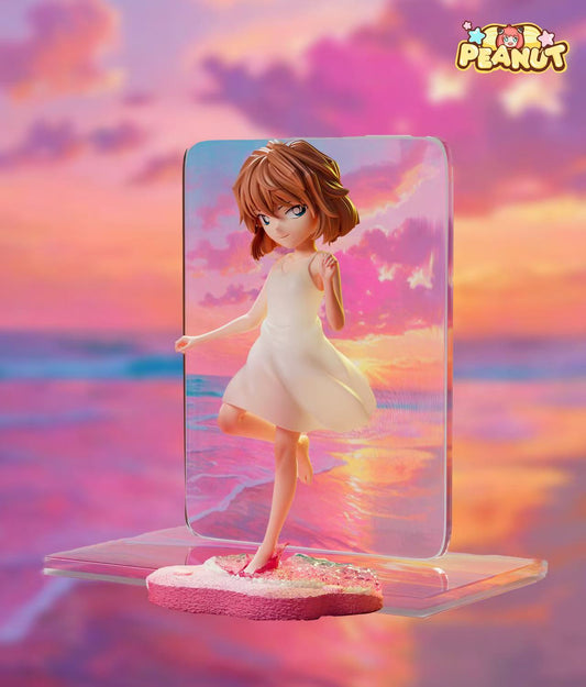 Detective Conan Peanut Studio Ai Haibara Shiho Miyano White Dress Beach Ver. Resin Statue