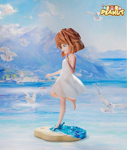 Detective Conan Peanut Studio Ai Haibara Shiho Miyano White Dress Beach Ver. Resin Statue