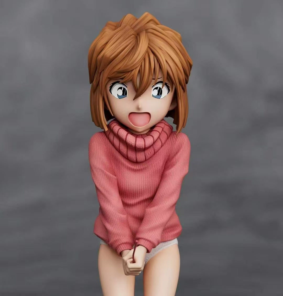 Detective Conan Strange Thief Studio Ai Haibara Sweater Resin Statue