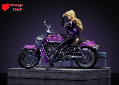 Detective Conan Strange Thief Studio Motorcycle Vermouth 1/6 Resin Statue