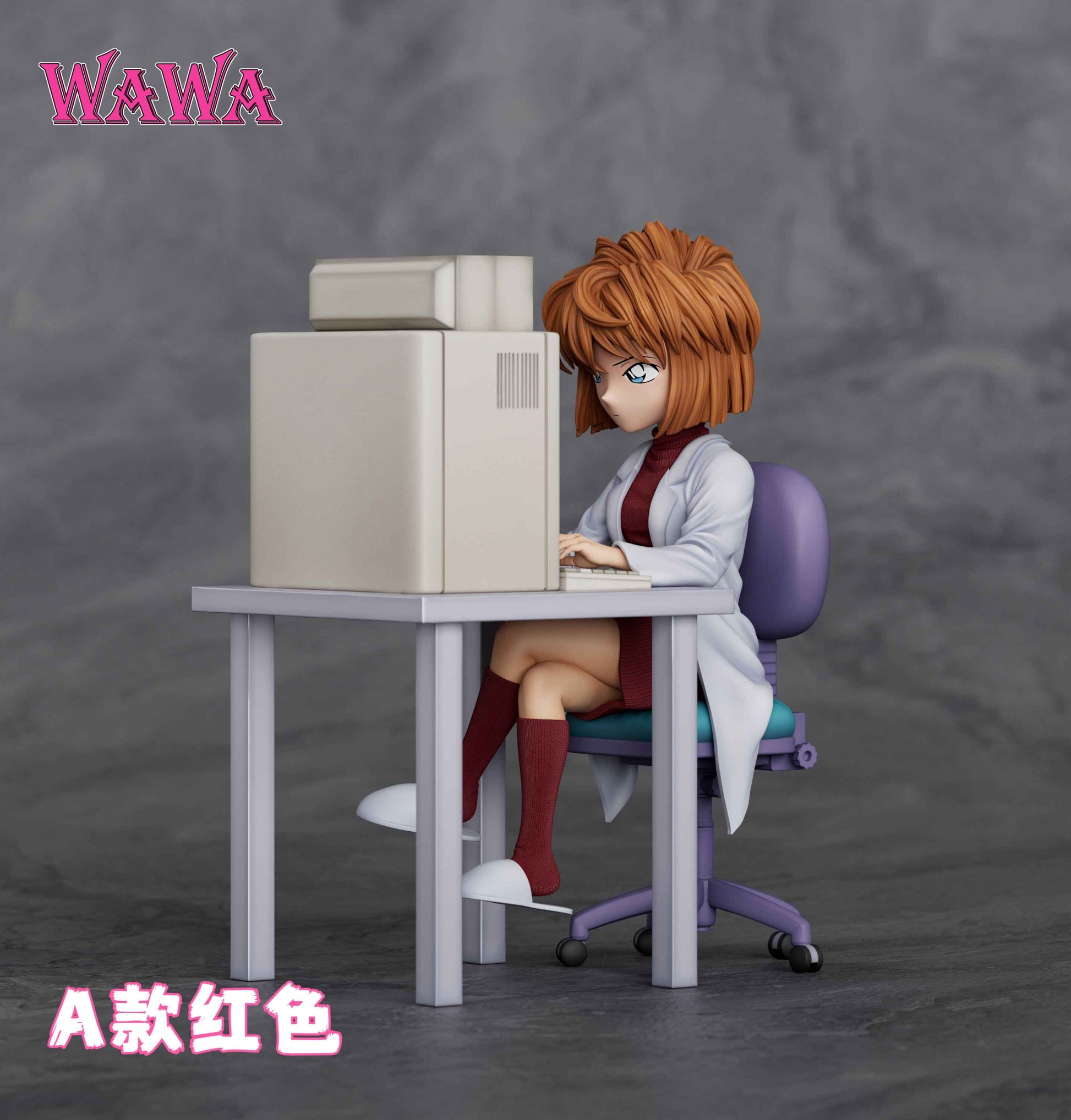Detective Conan Wawa Studio Haibara Ai Shiho Miyano 1/6 Resin Statue