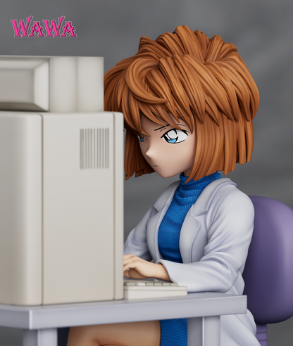 Detective Conan Wawa Studio Haibara Ai Shiho Miyano 1/6 Resin Statue