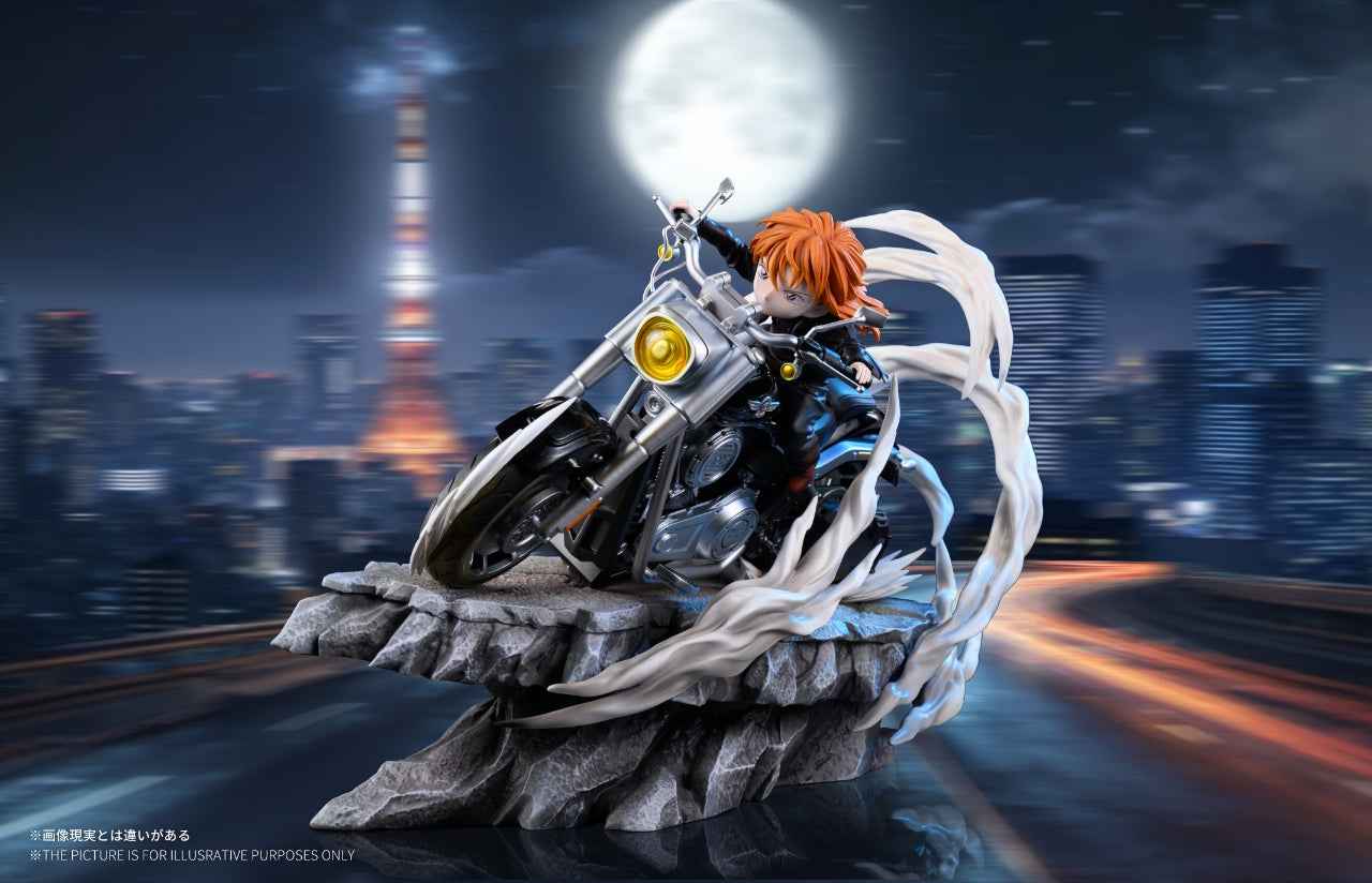 Detective Conan YYDS Studio Motorcycle Ai Haibara Resin Statue