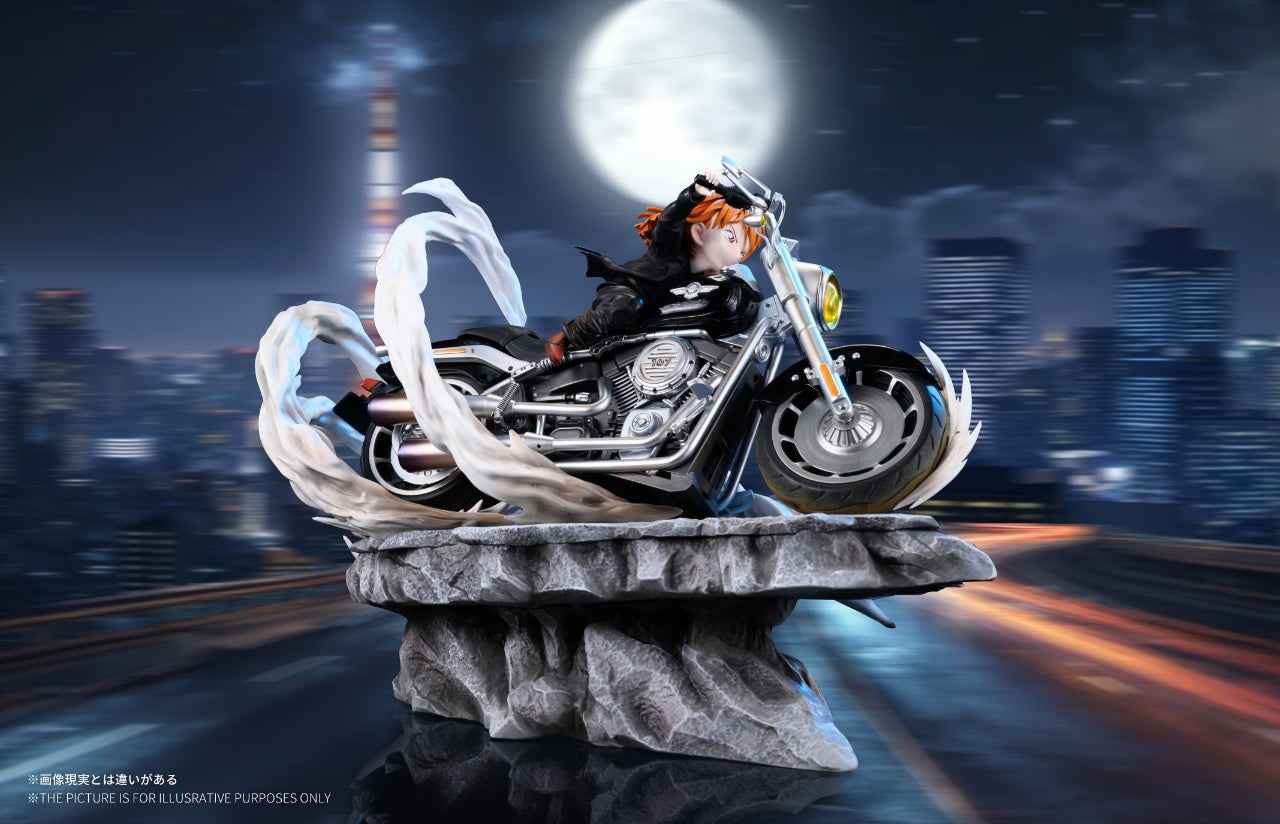 Detective Conan YYDS Studio Motorcycle Ai Haibara Resin Statue