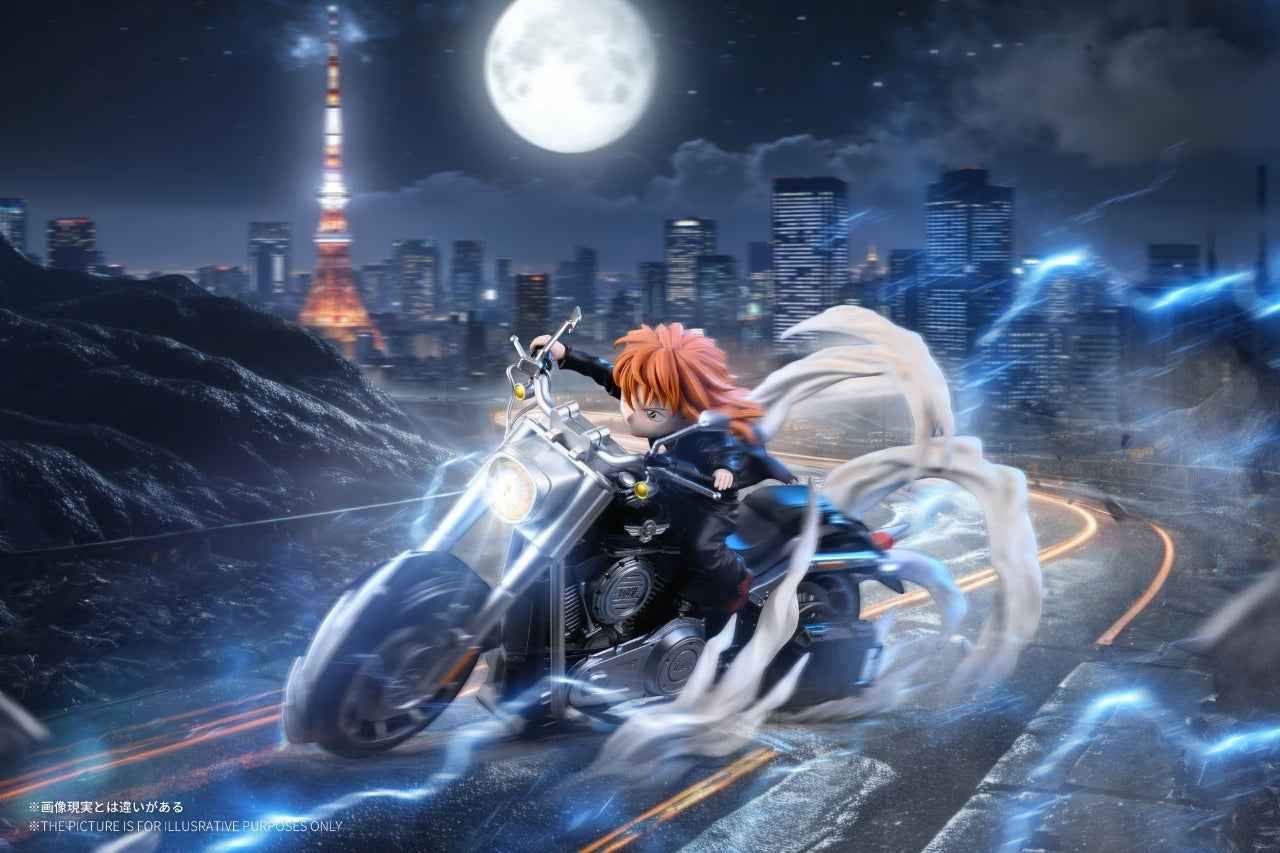Detective Conan YYDS Studio Motorcycle Ai Haibara Resin Statue