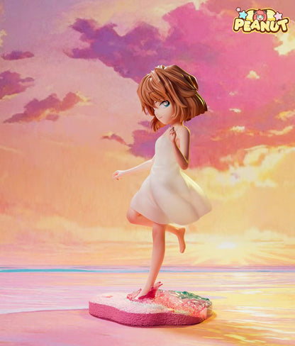 Detective Conan Peanut Studio Ai Haibara Shiho Miyano White Dress Beach Ver. Resin Statue