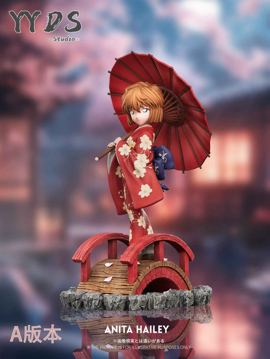 Detective Conan YYDS Studio Kimono Ai Haibara Shiho Miyano Resin Statue