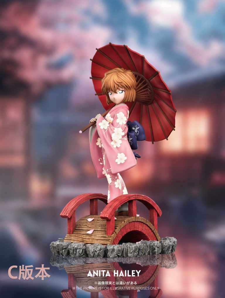 Detective Conan YYDS Studio Kimono Ai Haibara Shiho Miyano Resin Statue