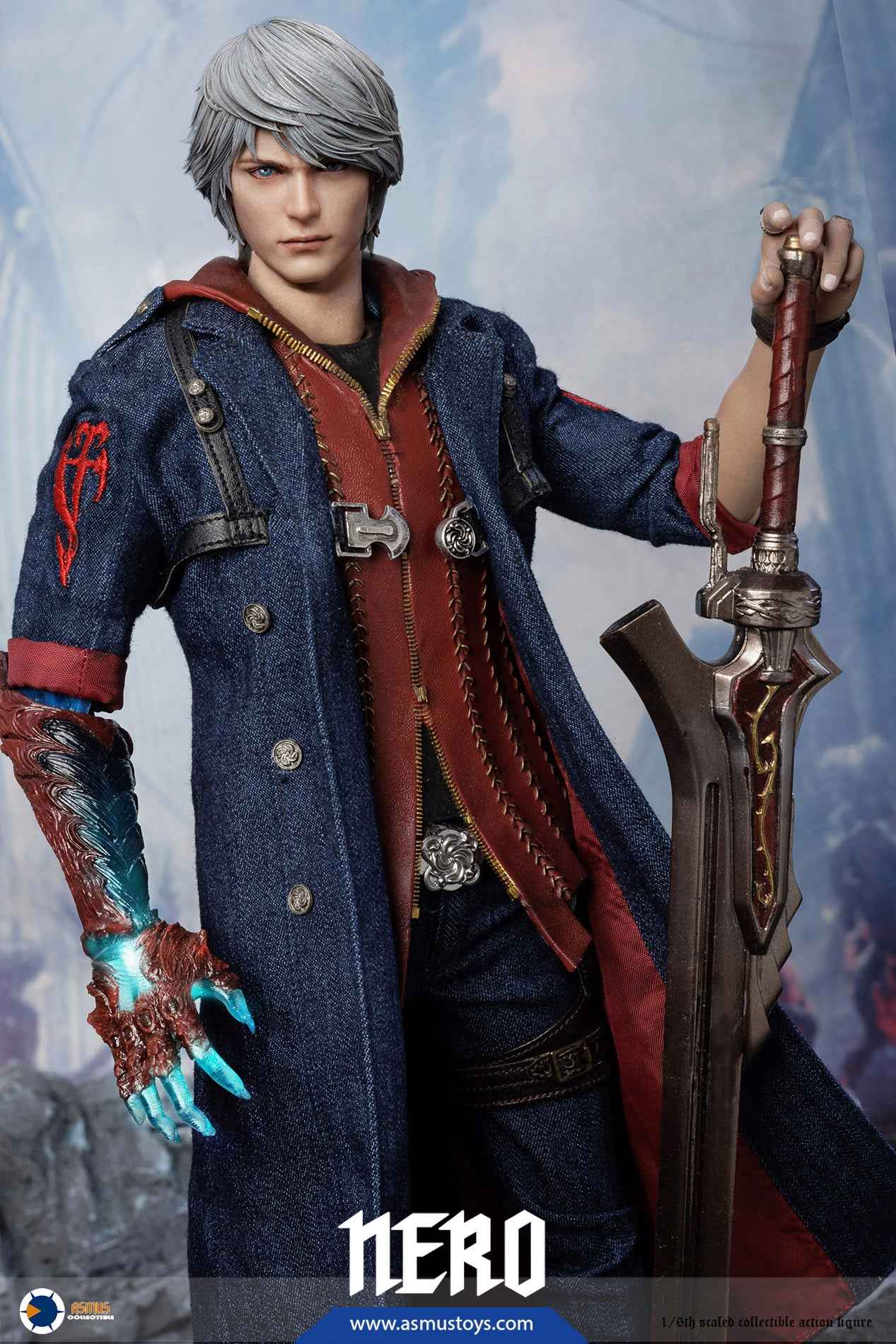 Devil May Cry Asmus Toys "Devil May Cry 4" Nero 1/6 DMC400 Licensed Action Figure