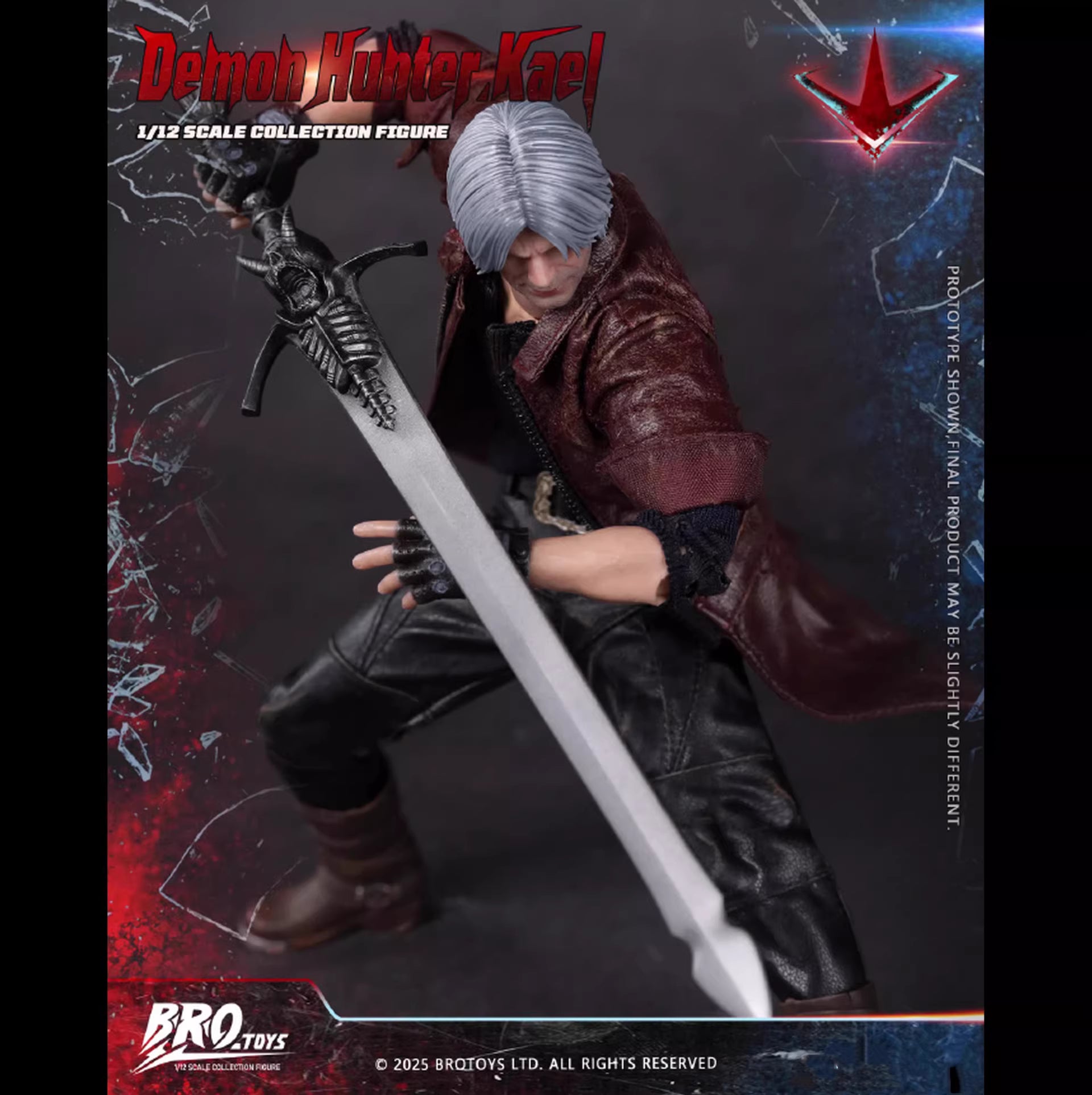 Devil May Cry BROTOYS Nero & Dante LR013 1/12 Action Figure