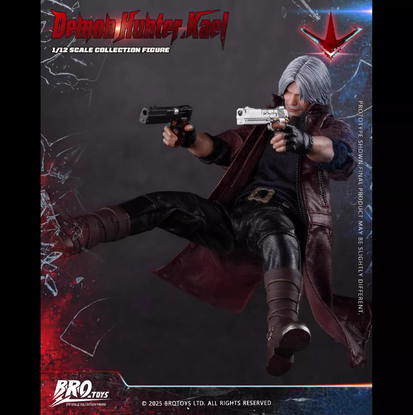 Devil May Cry BROTOYS Nero & Dante LR013 1/12 Action Figure