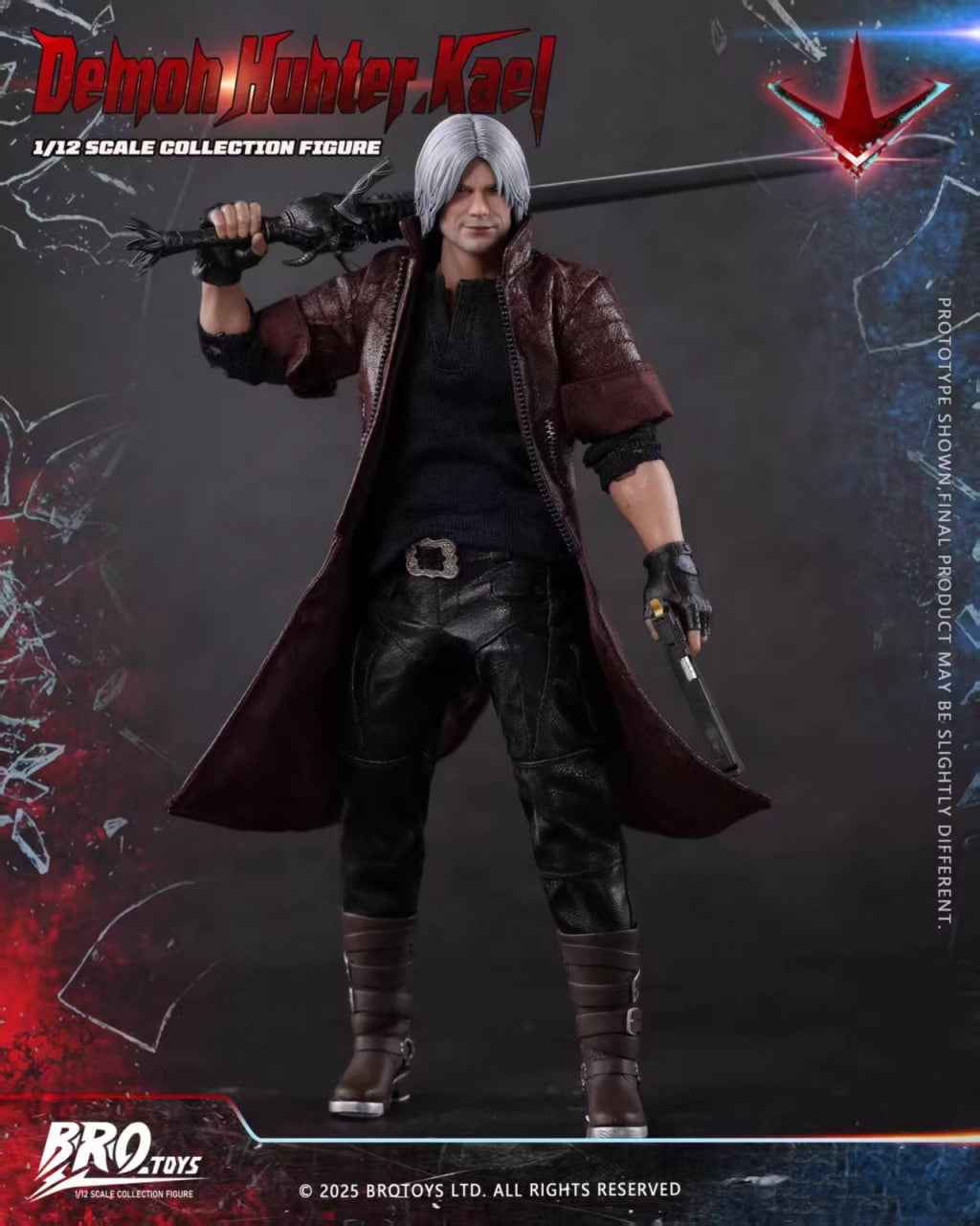 Devil May Cry BROTOYS Nero & Dante LR013 1/12 Action Figure