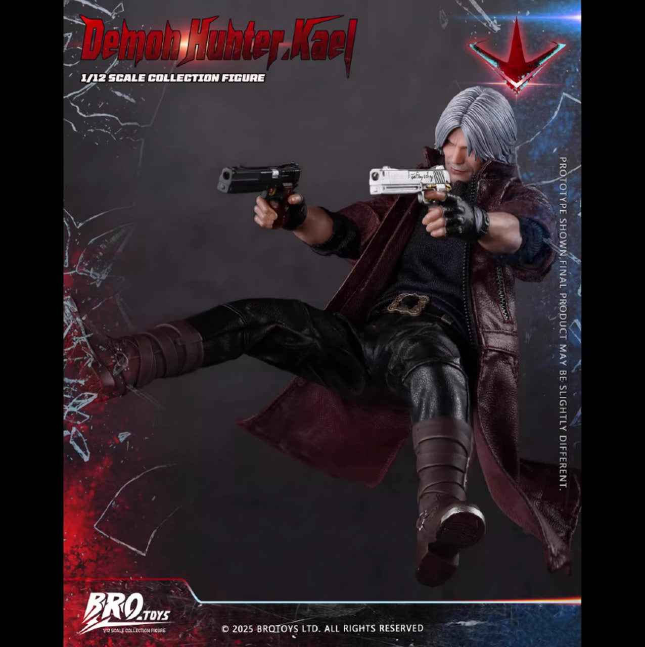 Devil May Cry BROTOYS Nero & Dante LR013 1/12 Action Figure