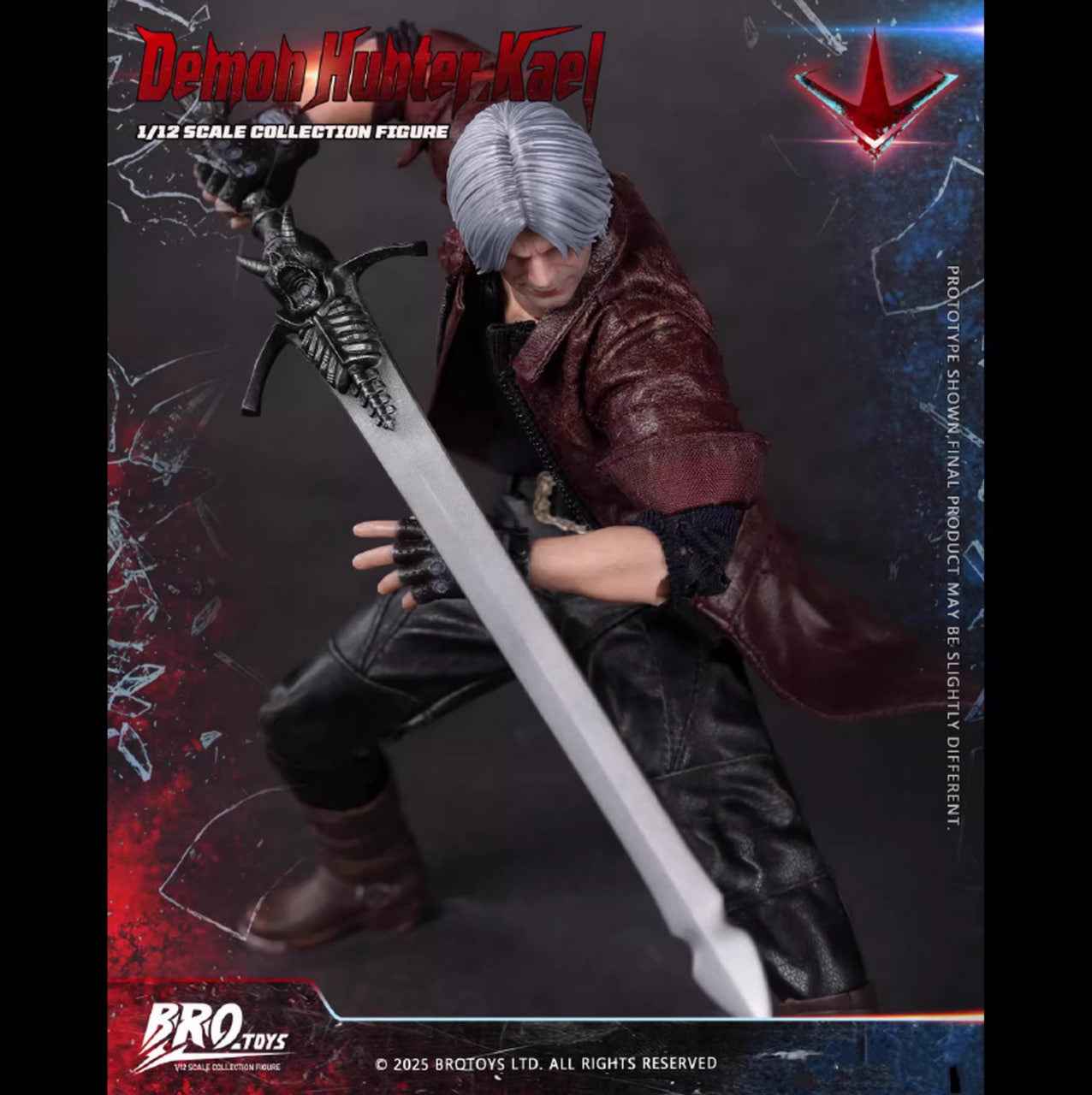 Devil May Cry BROTOYS Nero & Dante LR013 1/12 Action Figure
