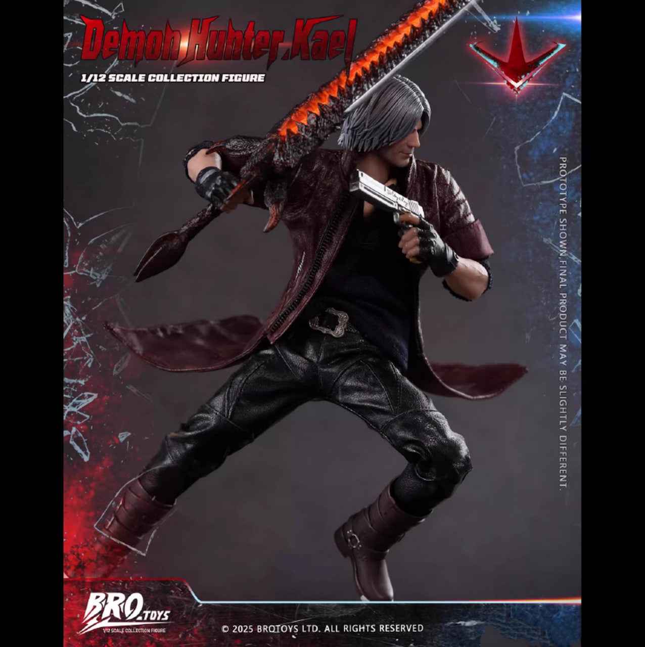 Devil May Cry BROTOYS Nero & Dante LR013 1/12 Action Figure