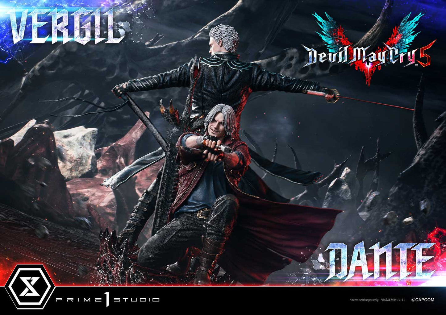 Devil May Cry Prime 1 Studio Dante CMDMCV-01 CMDMCV-01S Licensed Resin Statue