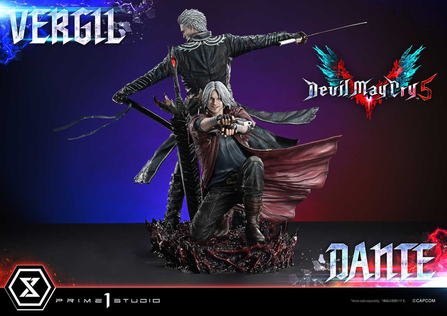 Devil May Cry Prime 1 Studio Dante CMDMCV-01 CMDMCV-01S Licensed Resin Statue