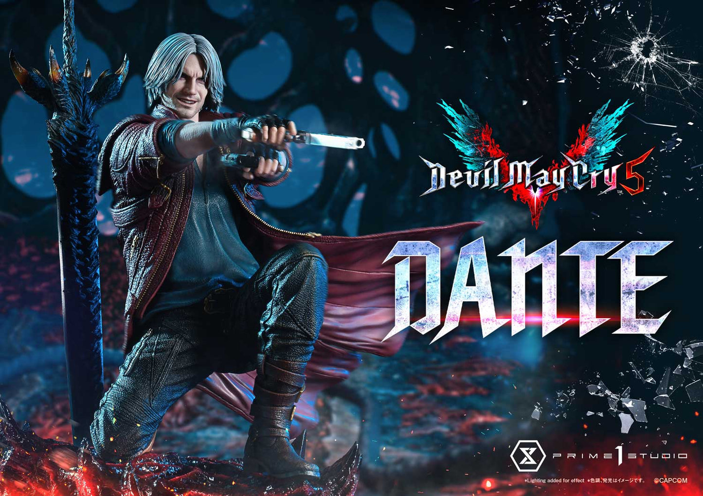 Devil May Cry Prime 1 Studio Dante CMDMCV-01 CMDMCV-01S Licensed Resin Statue