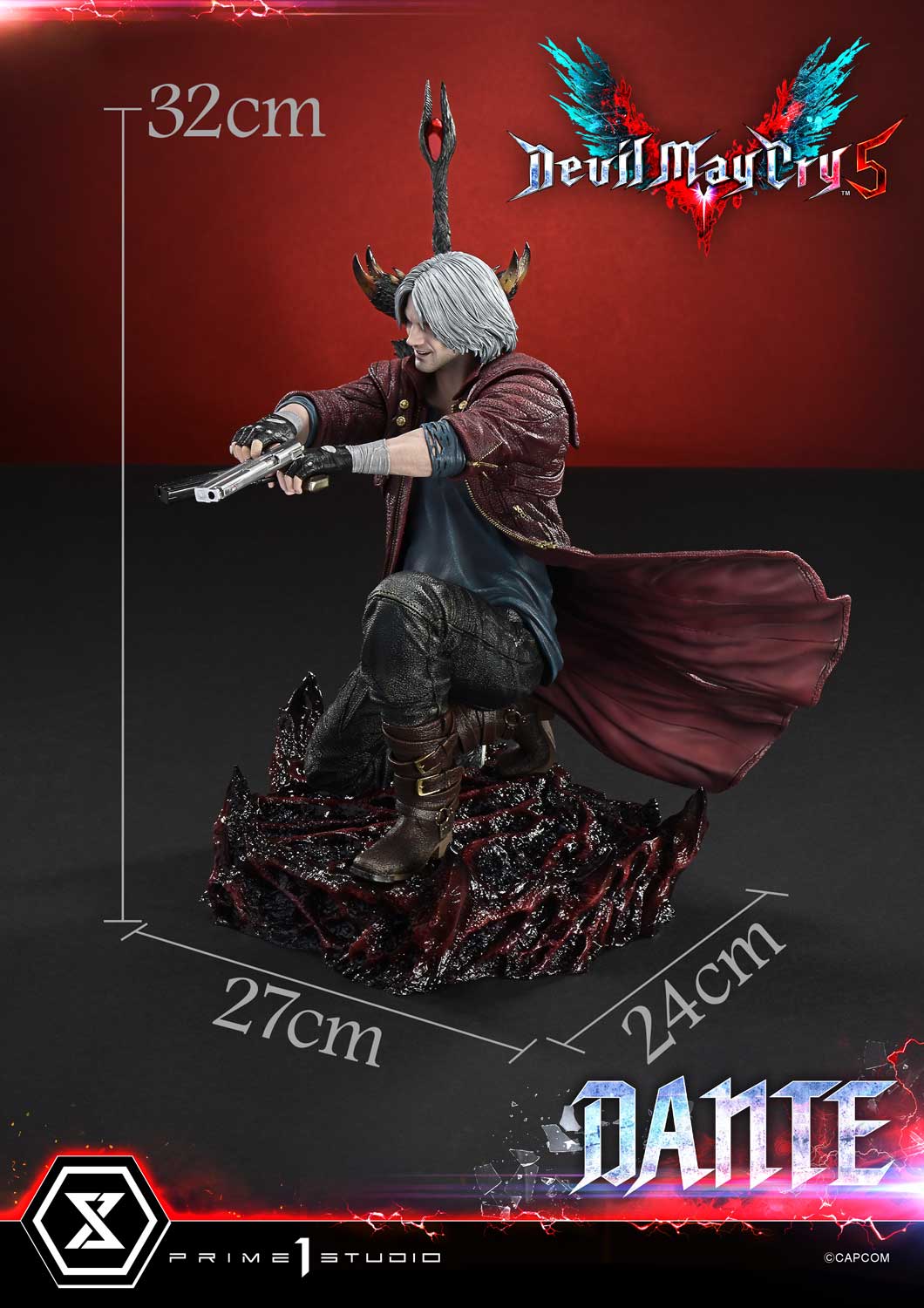 Devil May Cry Prime 1 Studio Dante CMDMCV-01 CMDMCV-01S Licensed Resin Statue