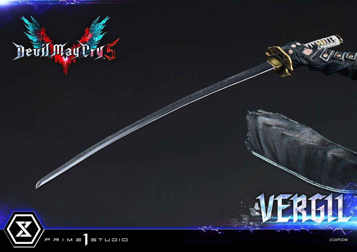 Devil May Cry Prime 1 Studio Vergil CMDMCV-02 CMDMCV-02S Resin Statue