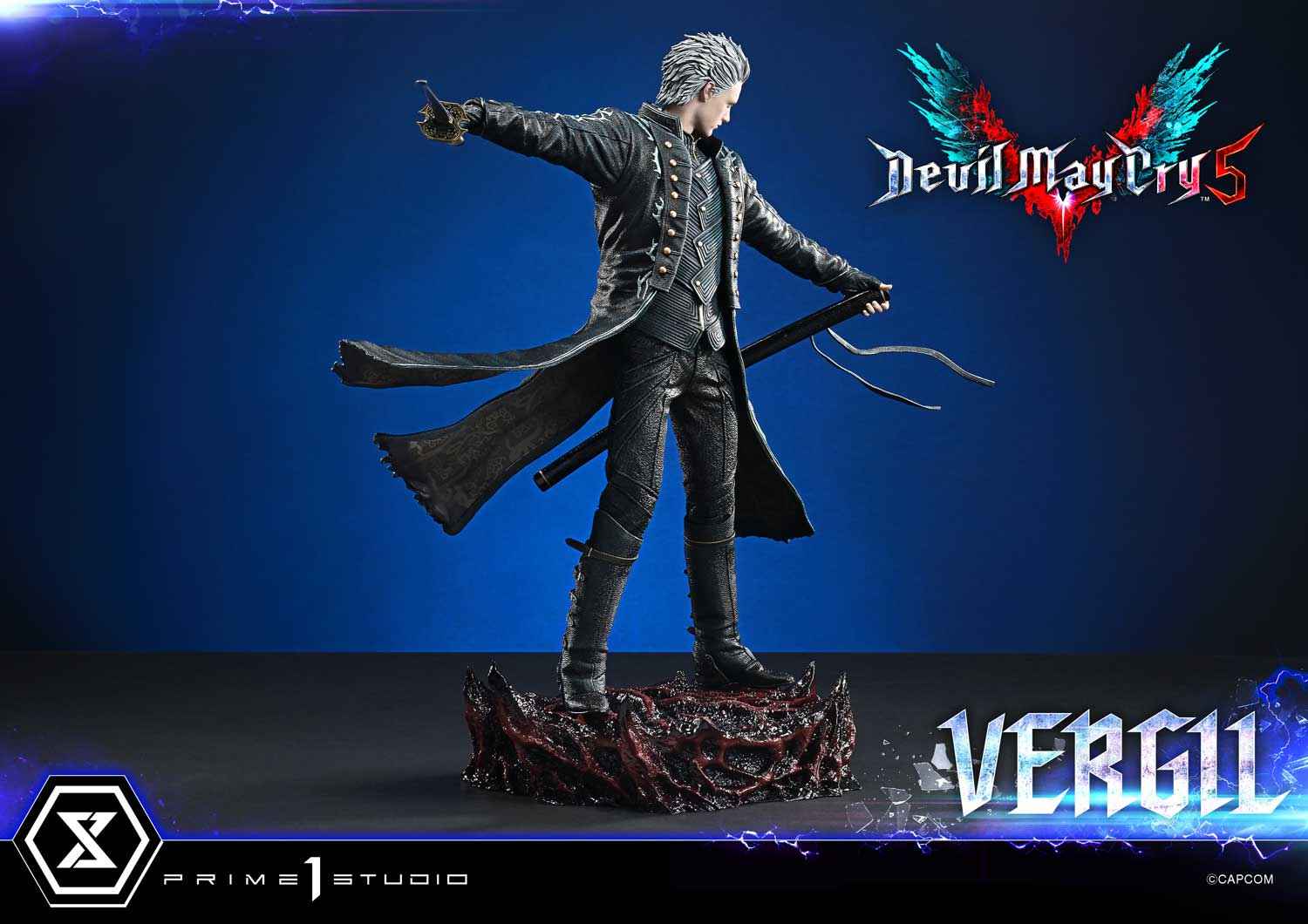Devil May Cry Prime 1 Studio Vergil CMDMCV-02 CMDMCV-02S Resin Statue