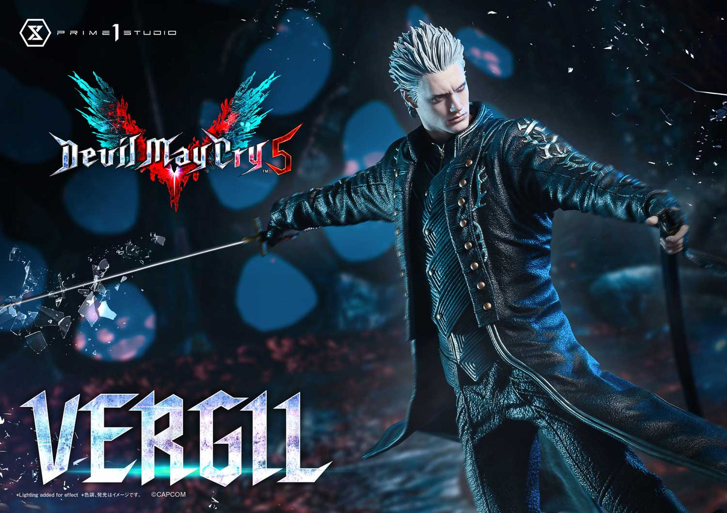Devil May Cry Prime 1 Studio Vergil CMDMCV-02 CMDMCV-02S Resin Statue