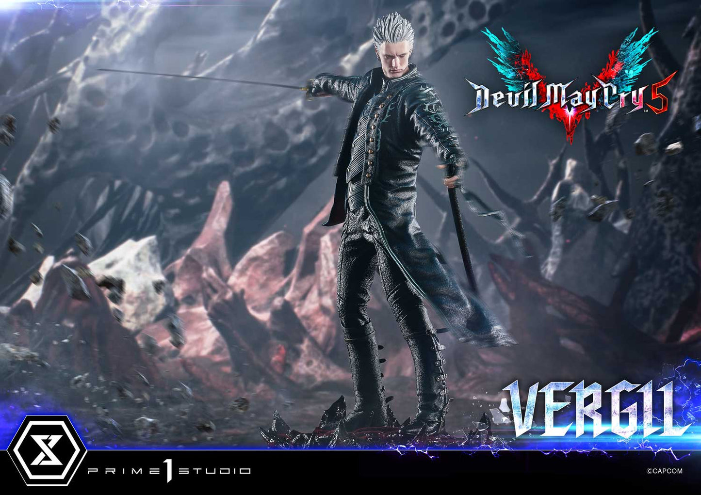 Devil May Cry Prime 1 Studio Vergil CMDMCV-02 CMDMCV-02S Resin Statue