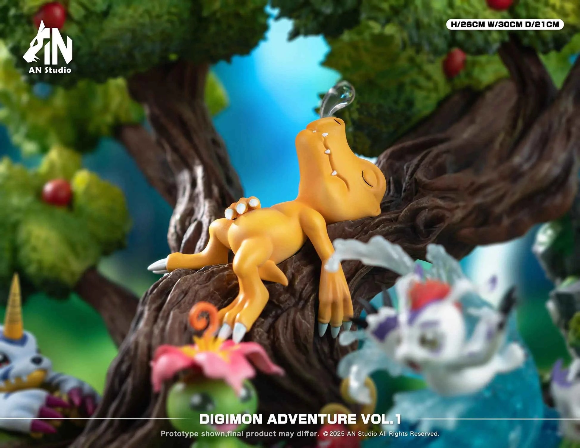 Digimon AN Studio Desktop Ecology Series Resin Statue