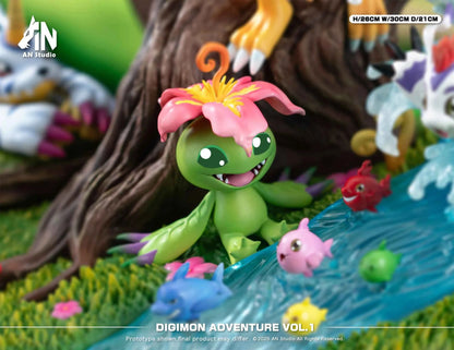 Digimon AN Studio Desktop Ecology Series Resin Statue