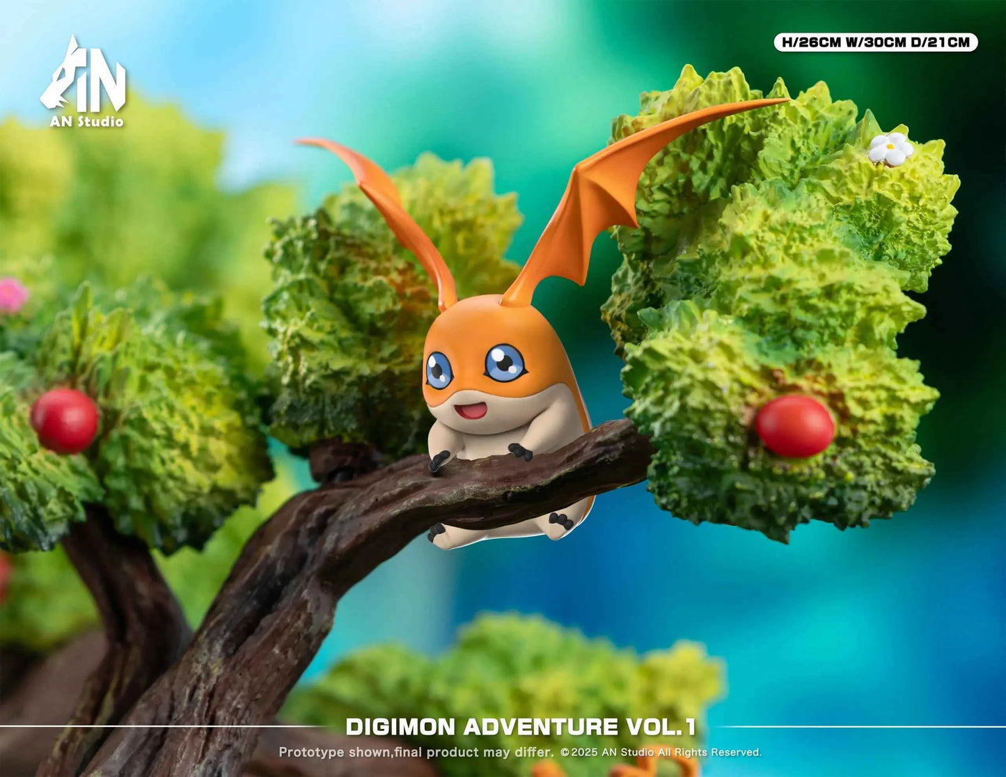 Digimon AN Studio Desktop Ecology Series Resin Statue