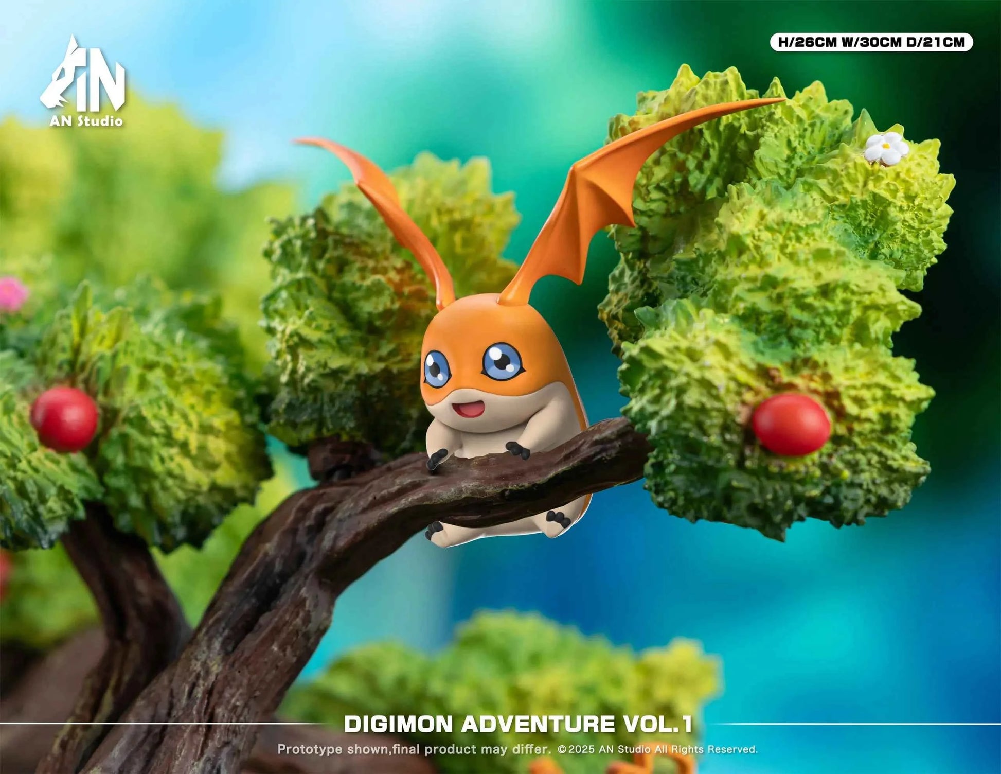 Digimon AN Studio Desktop Ecology Series Resin Statue