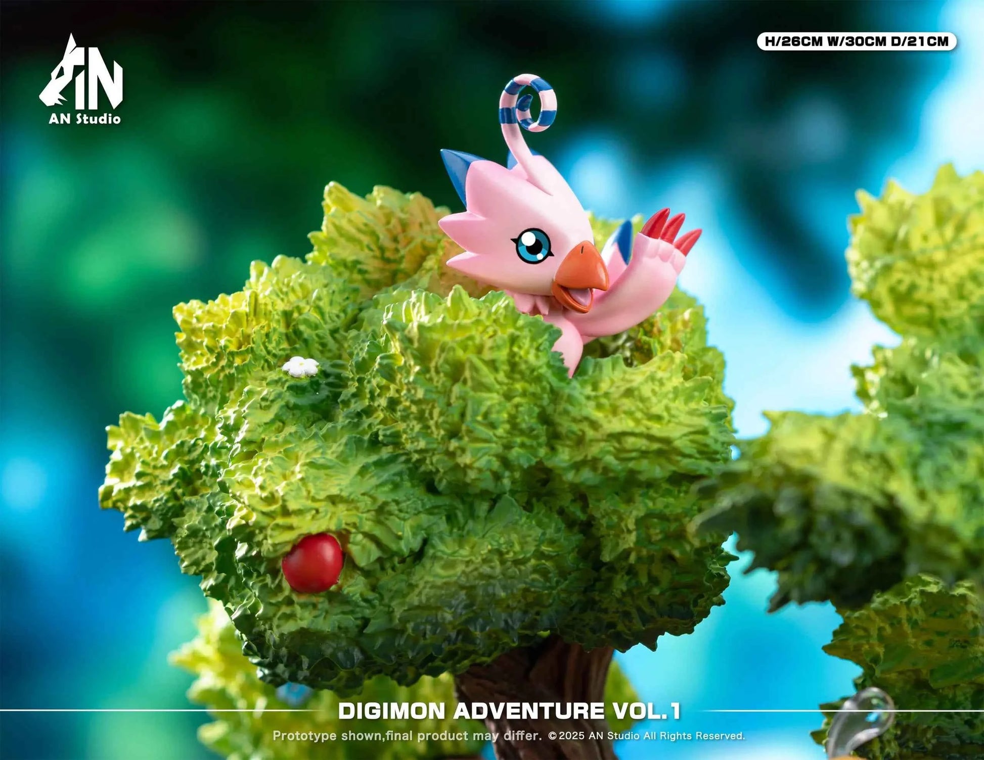 Digimon AN Studio Desktop Ecology Series Resin Statue