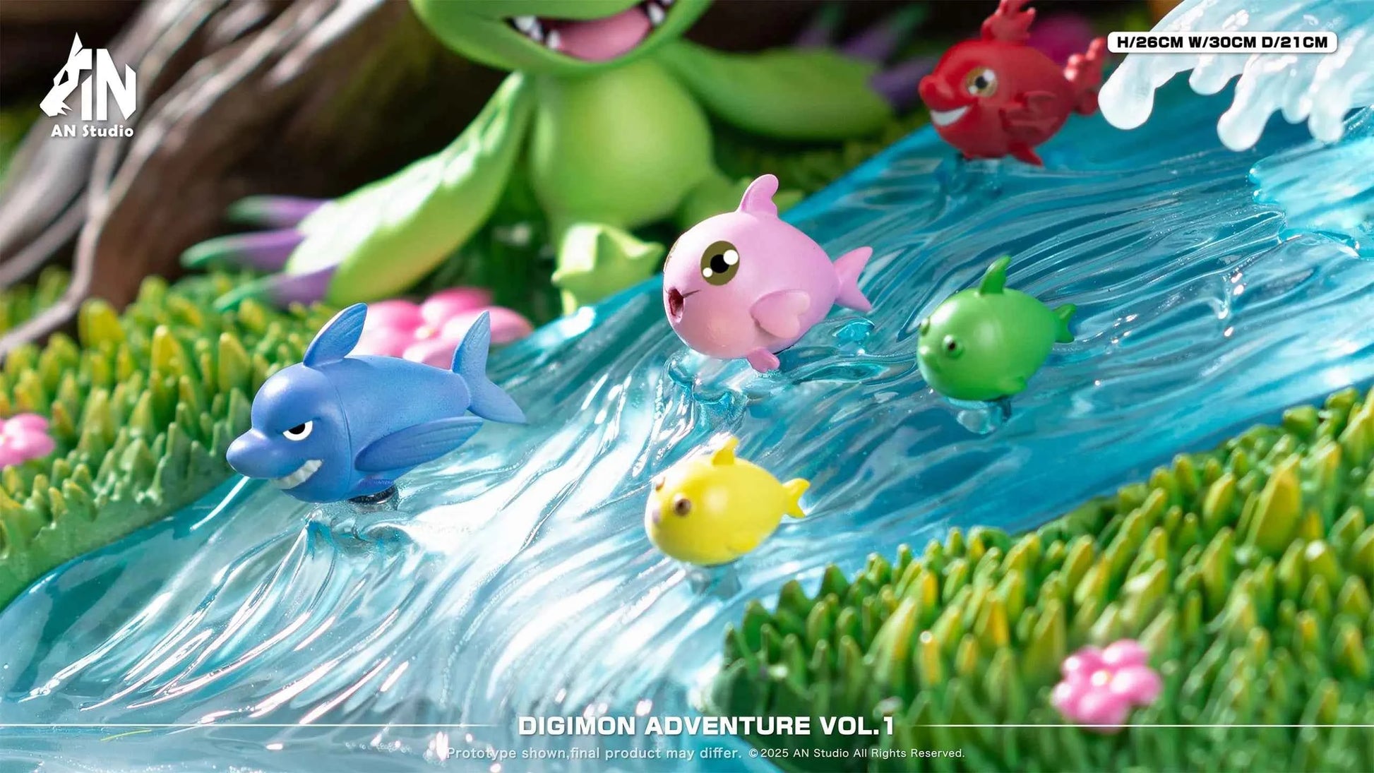 Digimon AN Studio Desktop Ecology Series Resin Statue