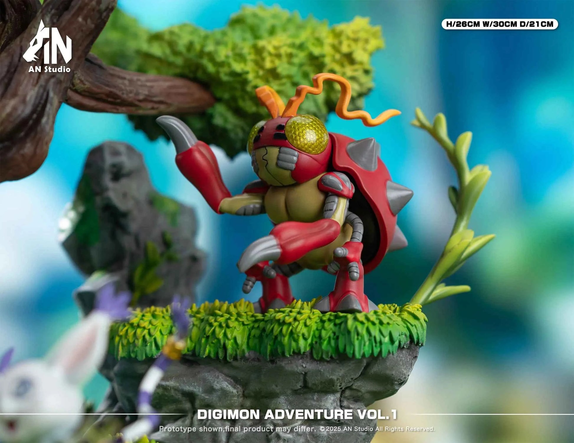 Digimon AN Studio Desktop Ecology Series Resin Statue